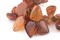 The Bead Chest African Carnelian Beads - Full Strand of Authentic Gemstone Beads from Ghana (Medallion)
